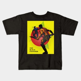 The Black Panther - Flames of Betrayal (Unique Art) Kids T-Shirt